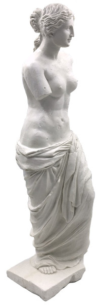 Statue Side View Venus de Milo or the Aphrodite of Melos Sculpture